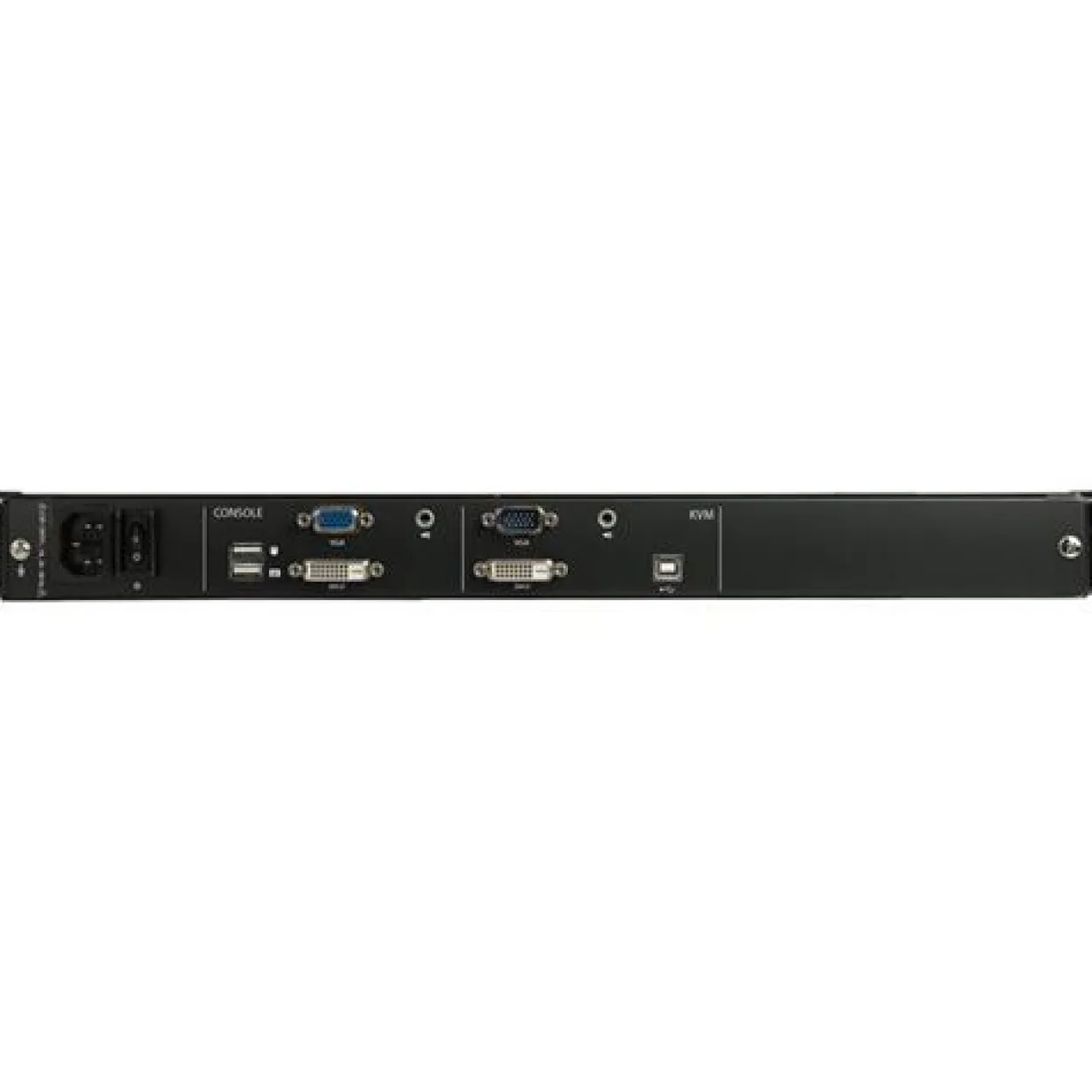 Startech 17" HD Rackmontage KVM Konsole - DVI und VGA, inkl. Kabel
