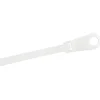 Startech Kabelbinder mit Befestigungsöse - 152x3mm selbstsichernde Kabelbinder mit Öse Nylon 66 UL weiss 100 Stück