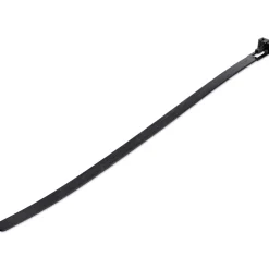 Startech Kabelbinder 254x7mm wiederverwendbar lösbare Nylonbinder Innen- u. Aussenbereich 94V-2/UL schwarz 100 Stück