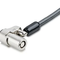 StarTech Laptop cable lock 6Ft Compatible With Noble Wedge; Laptop Cable Lock, 6Ft (2m), Anti-Theft Keyed Lock, Security Cable Lock For Dell