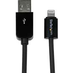 Startech 5.80m Lightning to USB Kabel schwarz