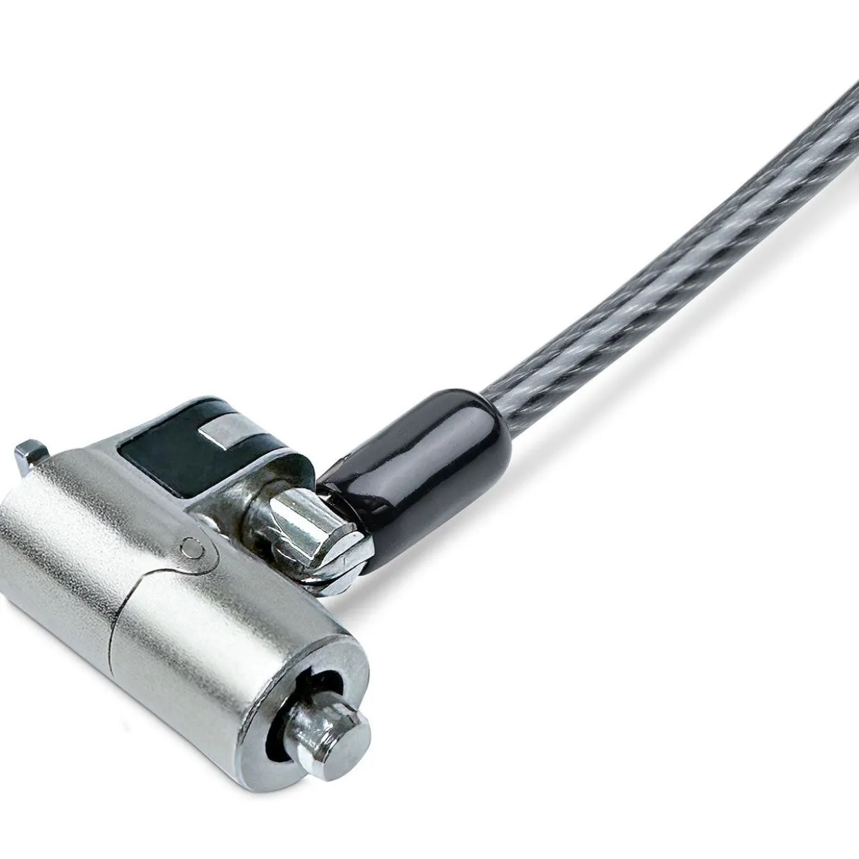 StarTech Nano Laptop Cable Lock, 6ft (2m), Anti-Theft Keyed Lock, Security Cable Locks Nano Slot Computers, For HP EliteBook/Lenovo ThinkPad