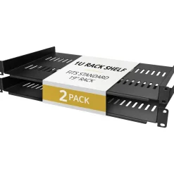 STARTECH 2-PACK 1U SERVER RACK SHELF