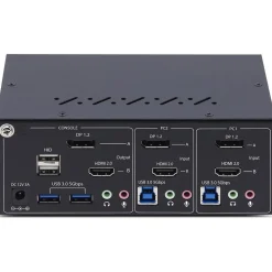 Startech 2-PORT DISPLAYPORT + HDMI KVM DISPLAYPORT + HDMI 4K 60HZ