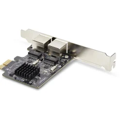 StarTech 2-Port Gigabit PCIe Network Adapter Card, TAA Compliant - Netzwerkadapter - PCIe - Gigabit Ethernet x 2 - TAA-konform