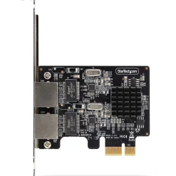 StarTech 2-Port Gigabit PCIe Network Adapter Card, TAA Compliant - Netzwerkadapter - PCIe - Gigabit Ethernet x 2 - TAA-konform