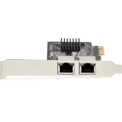 StarTech 2-Port Gigabit PCIe Network Adapter Card, TAA Compliant - Netzwerkadapter - PCIe - Gigabit Ethernet x 2 - TAA-konform