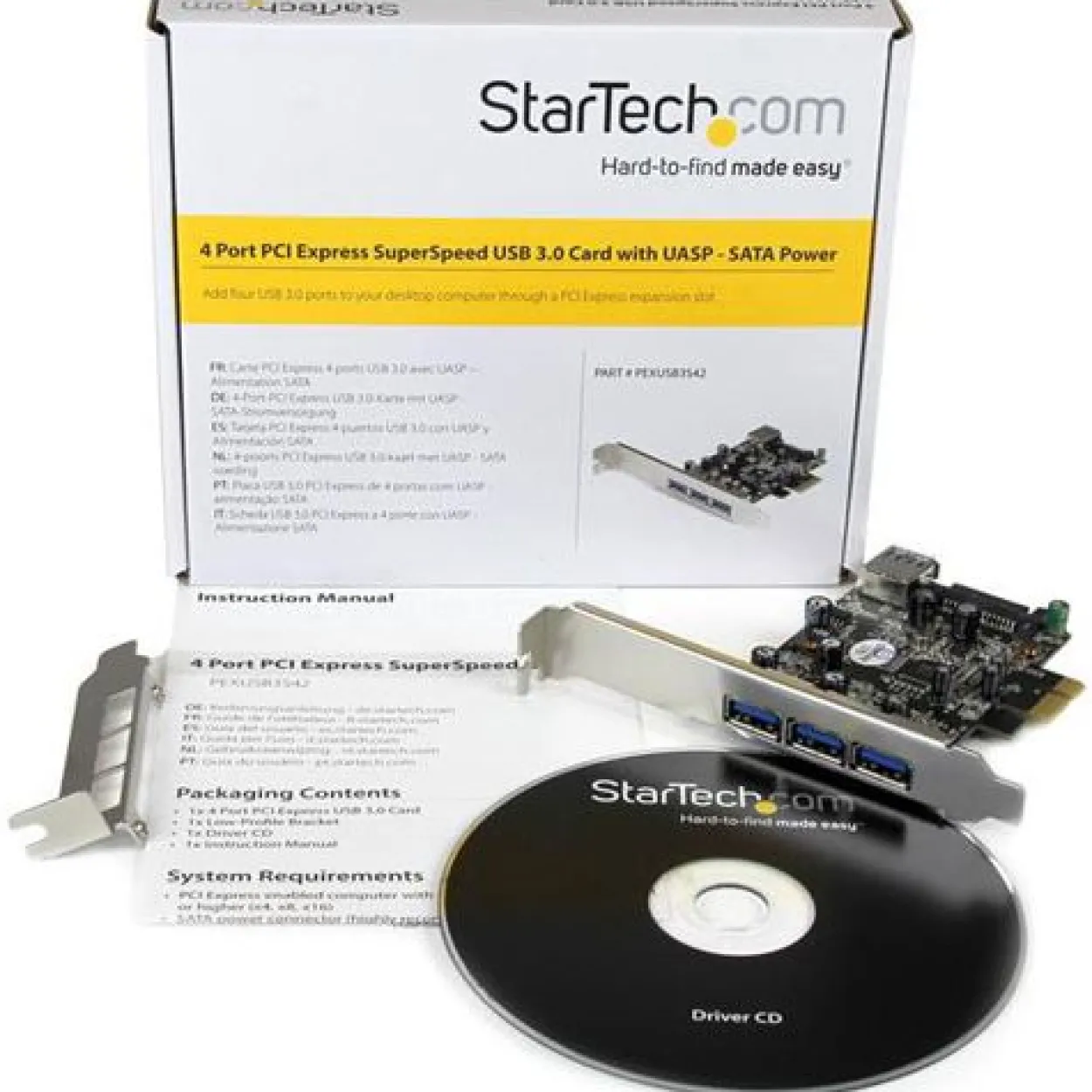 Startech 4Port PCIE USB 3.0