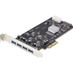 Startech 4-PORT USB-A PCIE CARD 5GBPS