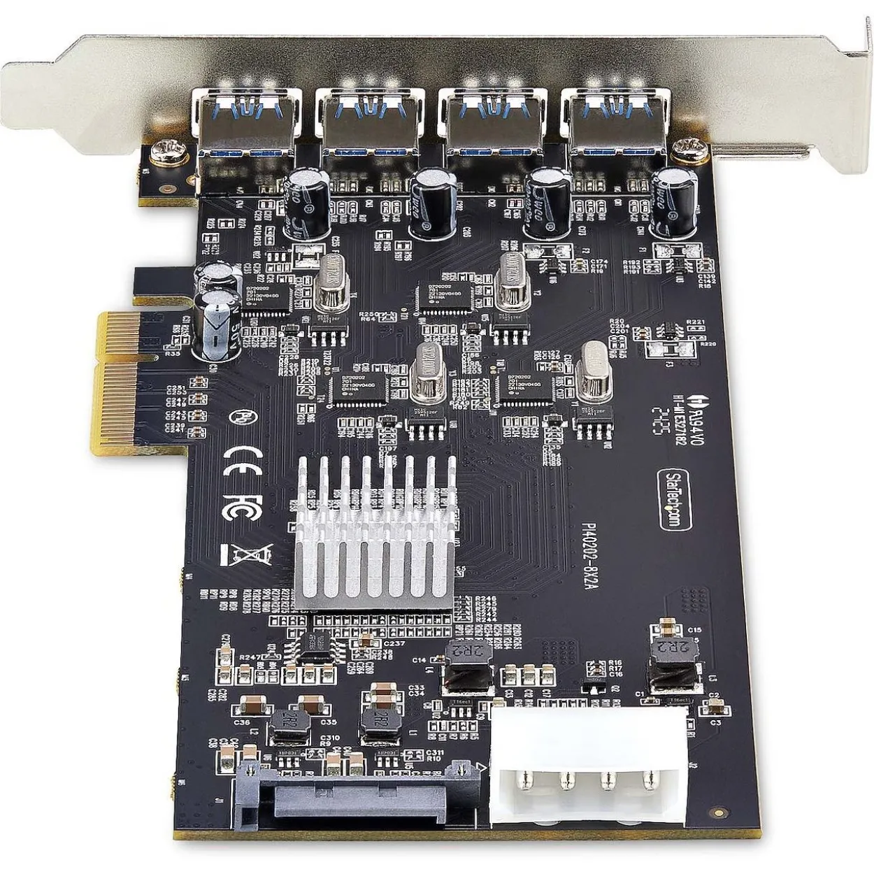 Startech 4-PORT USB-A PCIE CARD 5GBPS