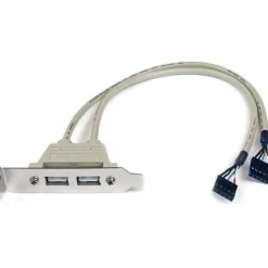 Startech 2 Port USB Slot Plate Adapter