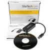 Startech schwarzer Netzwerkadapter mit USB Port für USB 3.0 (USB31000SPTB)