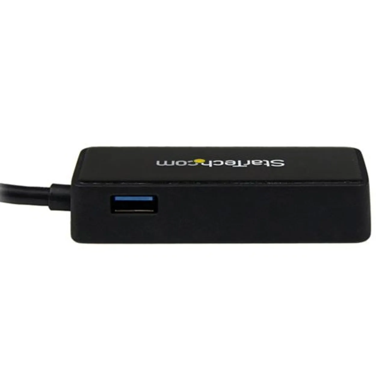 Startech schwarzer Netzwerkadapter mit USB Port für USB 3.0 (USB31000SPTB)