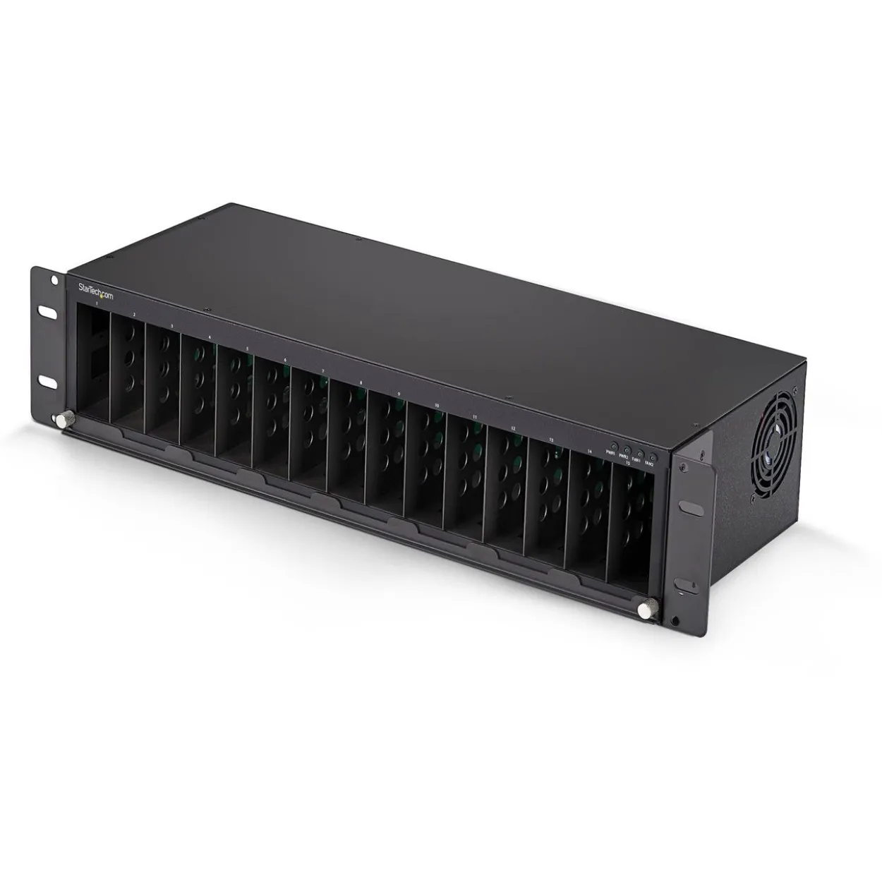 STARTECH 15-SLOT MEDIA CHASSIS TAA