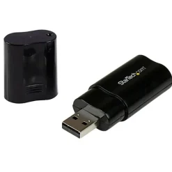 Startech Stereo Audio Adapter schwarz USB 2.0