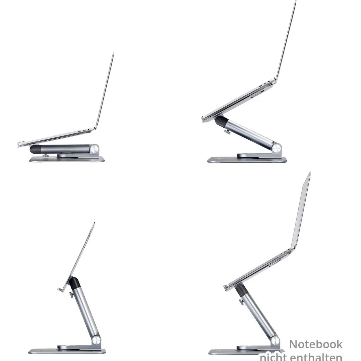 STARTECH TELESCOPIC LAPTOP STAND/RISER COMPUTER STAND W/360 SWIVEL BASE