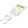 Startech USB-C auf Lightning-Kabel 1m Apple Mfi zertifiziert iPhone Ladekabel Aramidfaser RUSBCLTMM1MW, weiss