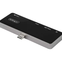 Startech USB-C Digital AV-Multiport-Adapter - USB-C auf 4K 60Hz HDMI 2.0 100W PD Pass-Through-Laden 3-Port USB 3.0 Hub
