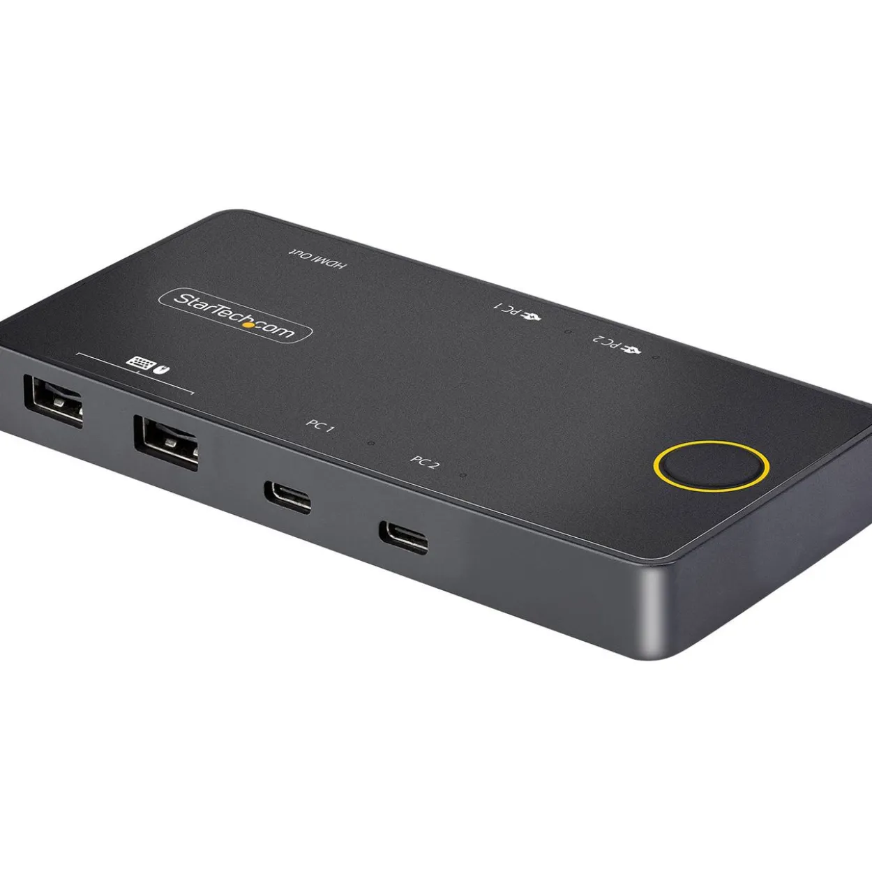 STARTECH USB-C KVM SWITCH 4K 60HZ 100W PD PASS-THROUGH