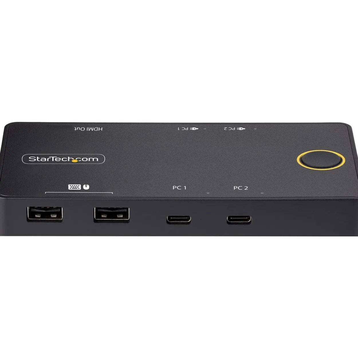 STARTECH USB-C KVM SWITCH 4K 60HZ 100W PD PASS-THROUGH