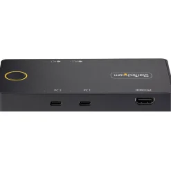 STARTECH USB-C KVM SWITCH 4K 60HZ 100W PD PASS-THROUGH