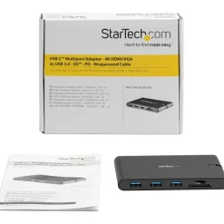 Startech USB-C Multiport Adapter mit HDMI und VGA