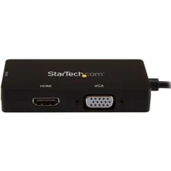 Startech USB-C Multiport Adapter StarTech.com USB-C Multiport Adapter - 3-in-1 USB C to HDMI, DVI or VGA