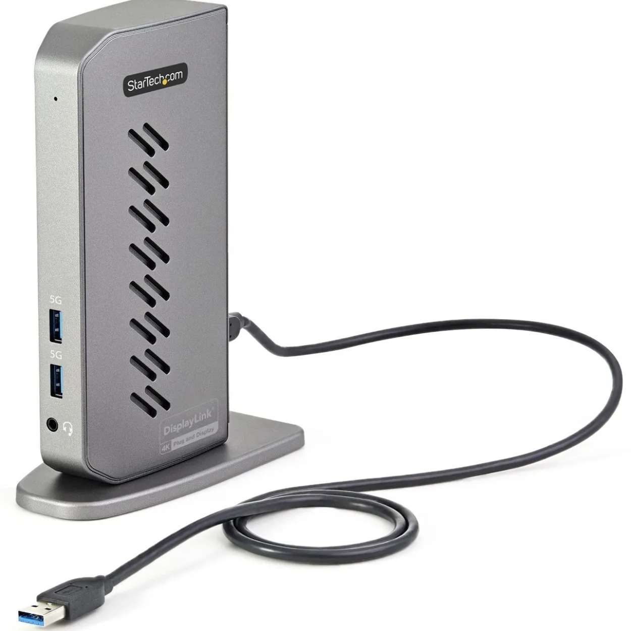 Startech USB-C USB-A Dock - Hybrid Universal USB 3.0 Docking station für USB-C oder USB-A Laptop - Dual-Monitor - GbE