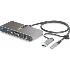 Startech USB-C/USB-A HUB GBE - RS232