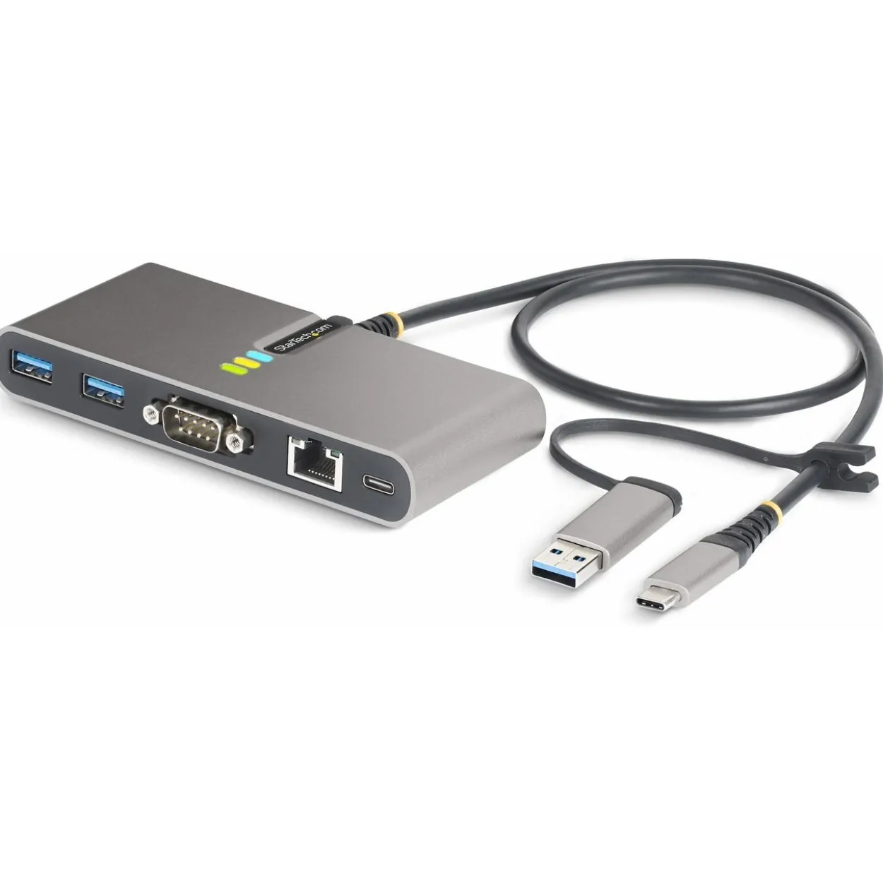 Startech USB-C/USB-A HUB GBE - RS232