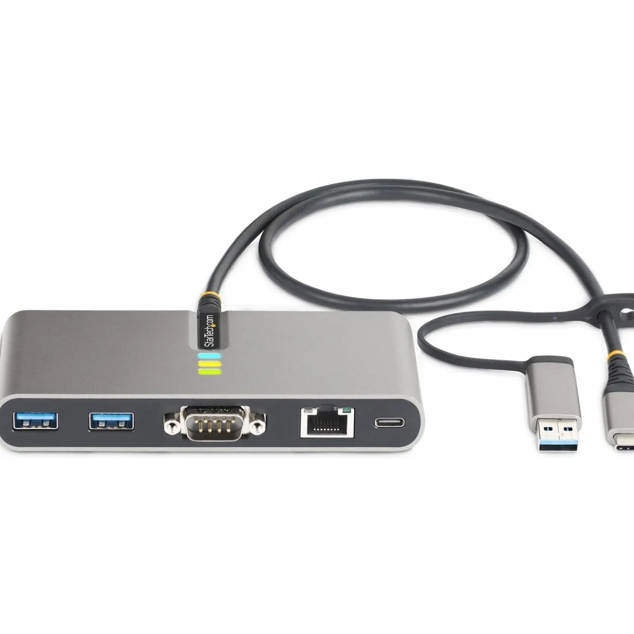 Startech USB-C/USB-A HUB GBE - RS232