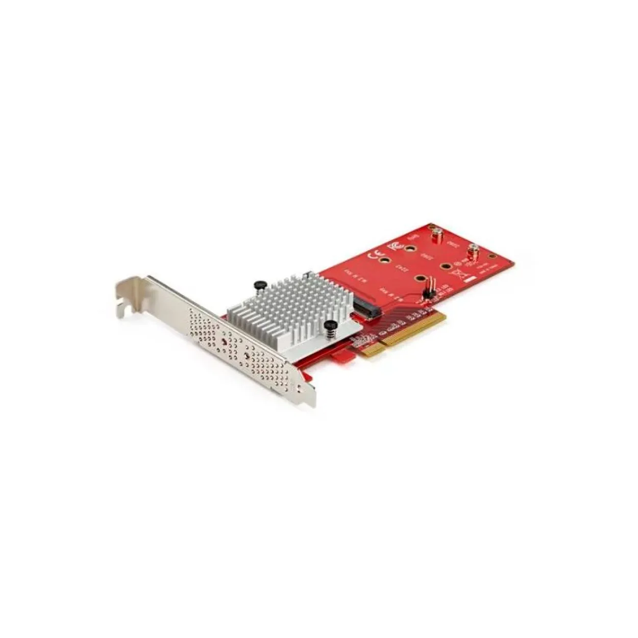 Startech x8 Dual M.2 PCIe SSD Adapter PCIe 3.0 PCI Express M.2 SSD Netzwerkkarte PCIe PEX8M2E2
