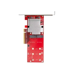 Startech x8 Dual M.2 PCIe SSD Adapter PCIe 3.0 PCI Express M.2 SSD Netzwerkkarte PCIe PEX8M2E2