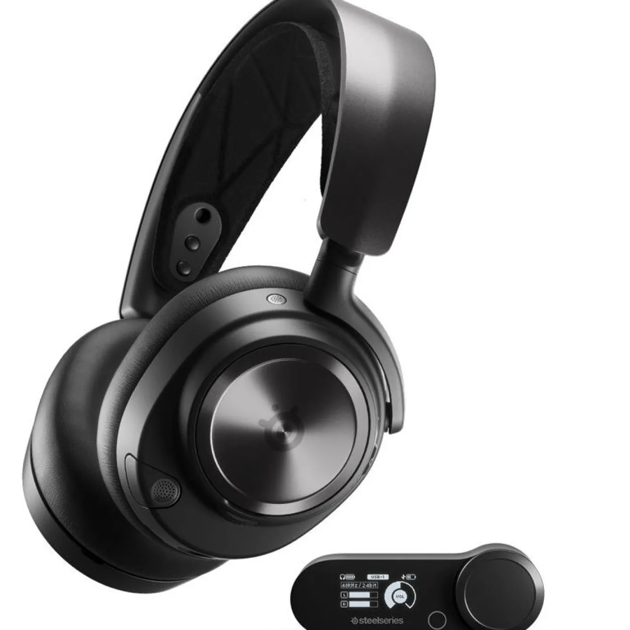 SteelSeries Arctis Nova Pro Gaming Headset, Kabellos, schwarz