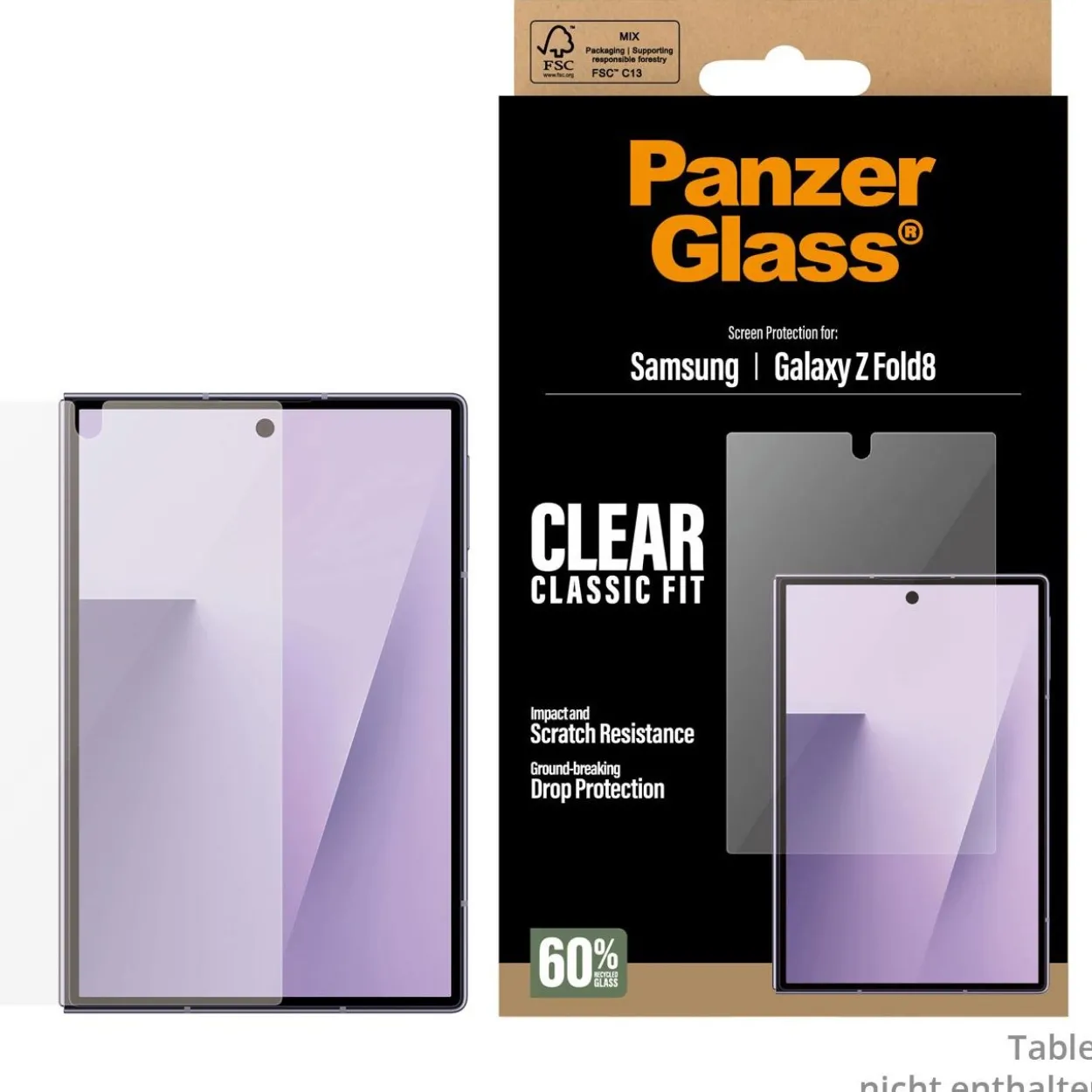 Sub Screen Protector Samsung Galaxy Z Fold8 Classic Fit