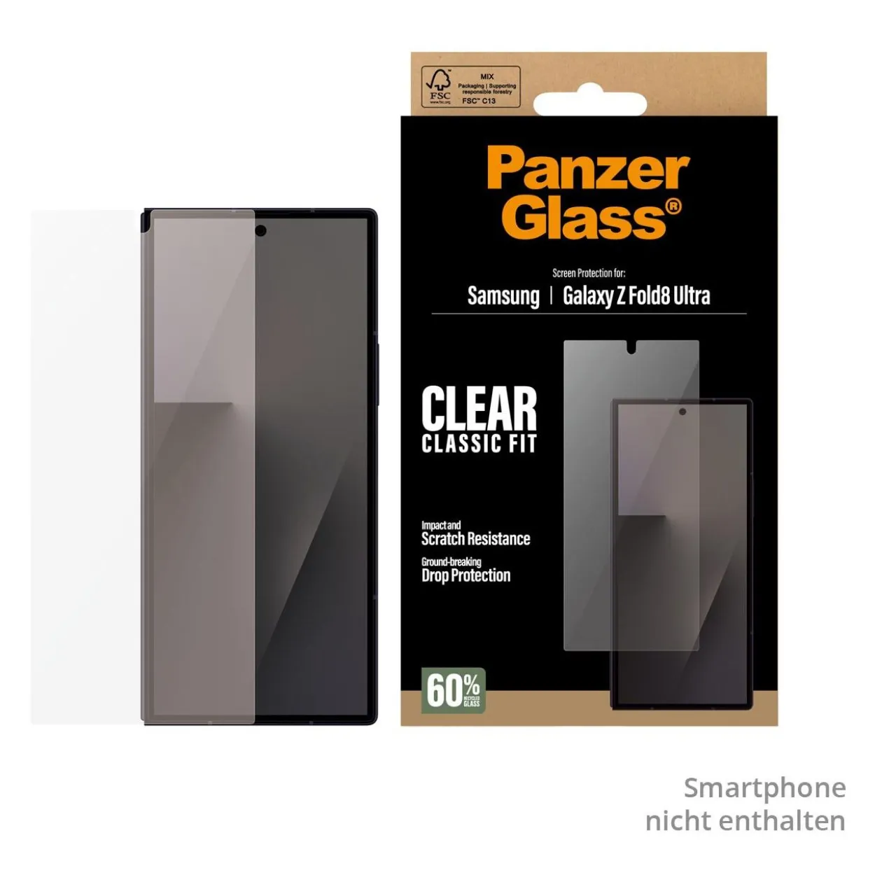 Sub Screen Protector Samsung Galaxy Z Fold8 Ultra Classic Fit