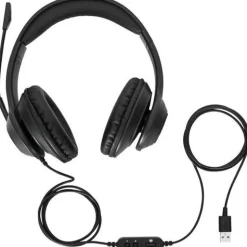 TARGUS AEH102GL STEREO HEADSET schwarz kabelgebunden verstellbar