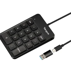 TARGUS USB WIRED KEYPAD KEYPAD BLACK