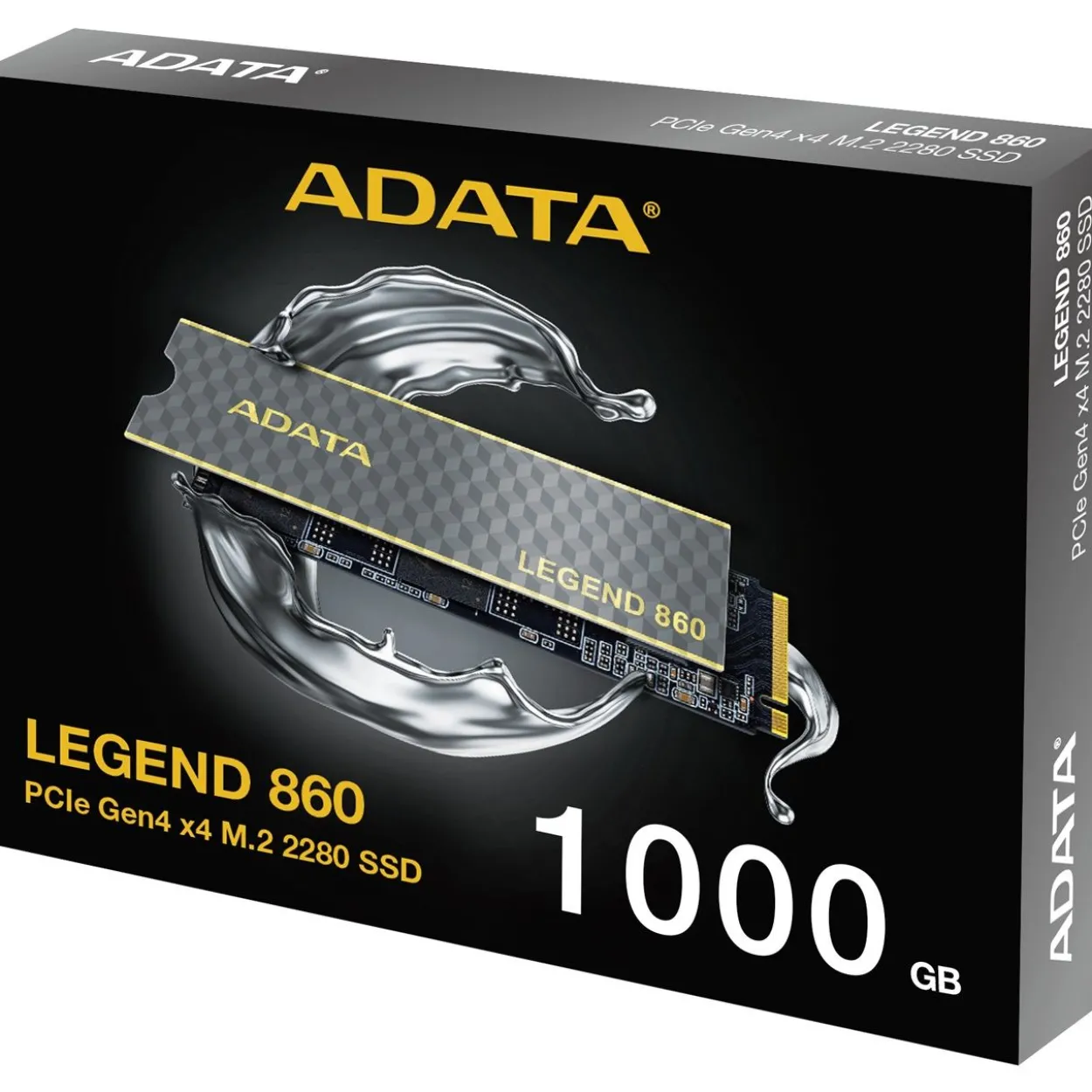 1TB ADATA LEGEND 860 M.2 2280 PCIe 4.0 x4 NVMe 3D NAND (SLEG-860-1000GCS)