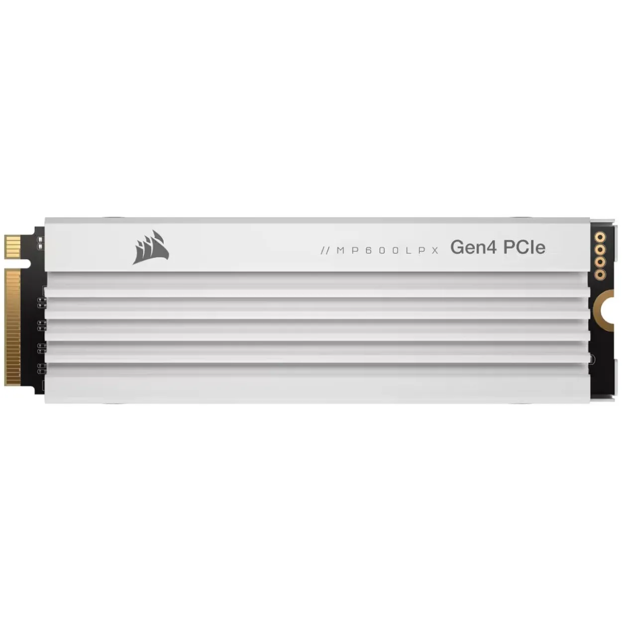 2TB Corsair Force Series MP600 Pro LPX White M.2 2280 PCIe 4.0 x4 3D-NAND TLC (CSSD-F2000GBMP600PLPW)