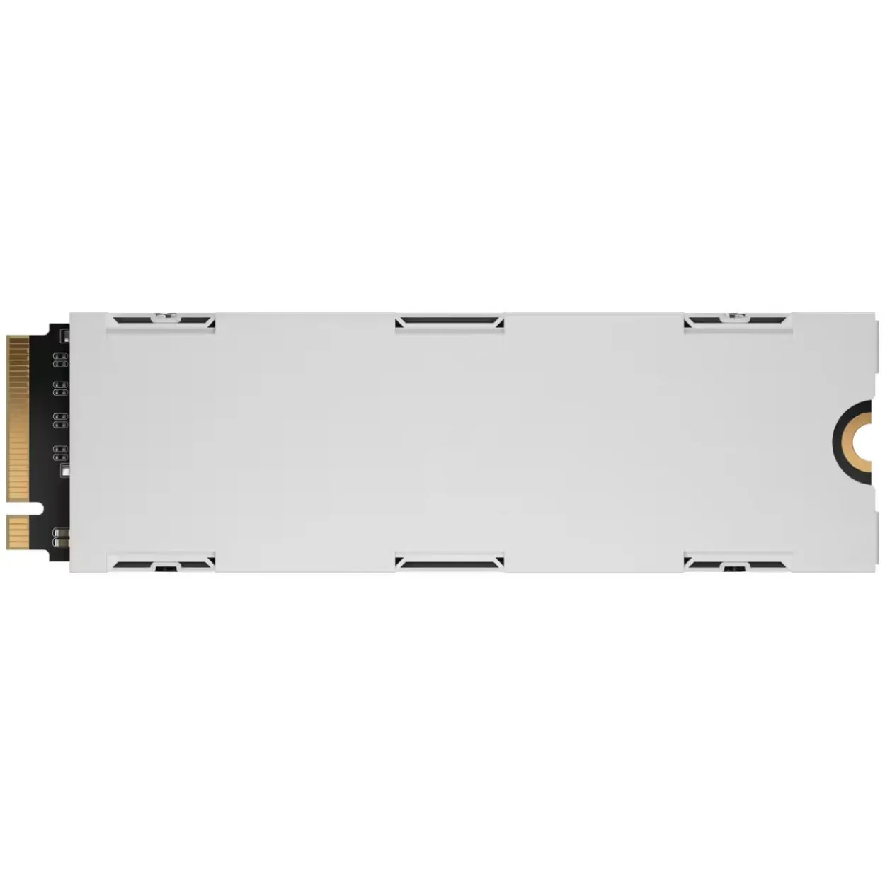 2TB Corsair Force Series MP600 Pro LPX White M.2 2280 PCIe 4.0 x4 3D-NAND TLC (CSSD-F2000GBMP600PLPW)