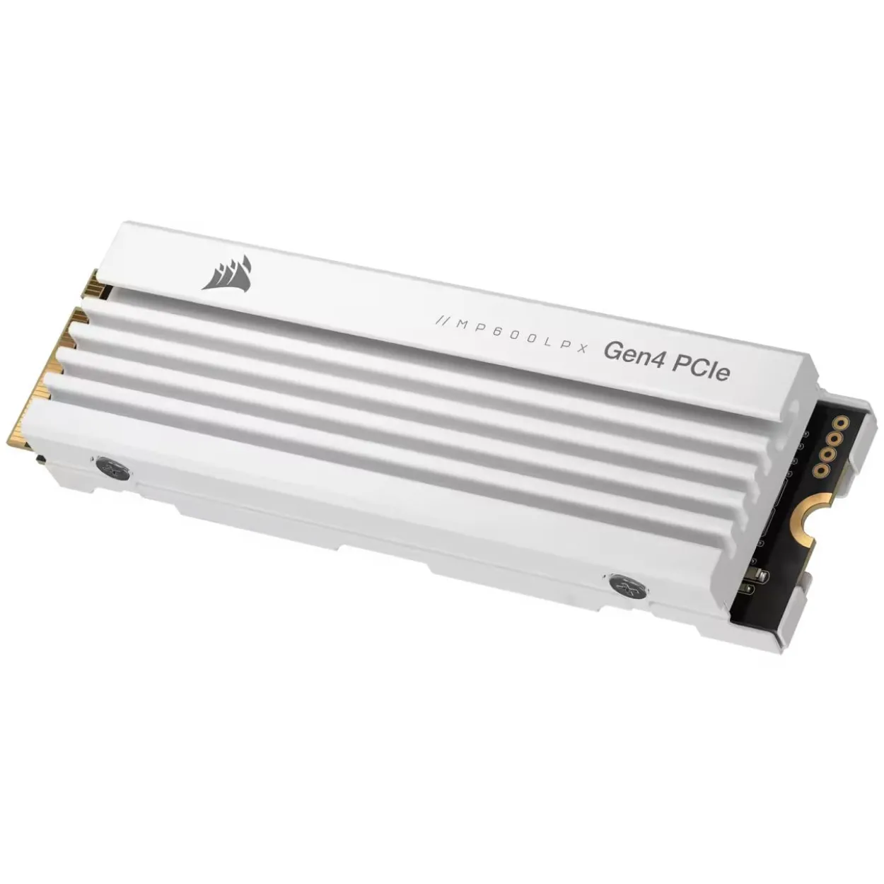 2TB Corsair Force Series MP600 Pro LPX White M.2 2280 PCIe 4.0 x4 3D-NAND TLC (CSSD-F2000GBMP600PLPW)