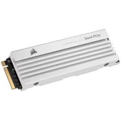 2TB Corsair Force Series MP600 Pro LPX White M.2 2280 PCIe 4.0 x4 3D-NAND TLC (CSSD-F2000GBMP600PLPW)