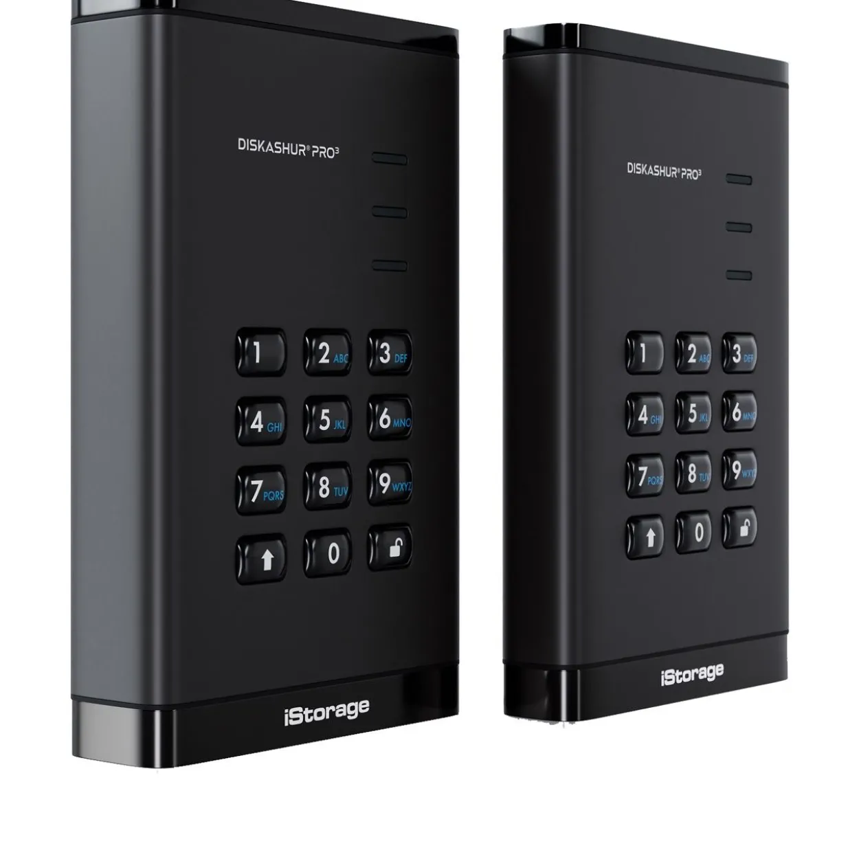 4TB iStorage diskAshur Pro3 schwarz Extern USB 3.2 (IS-DAP3-256-SSD-4000-F)