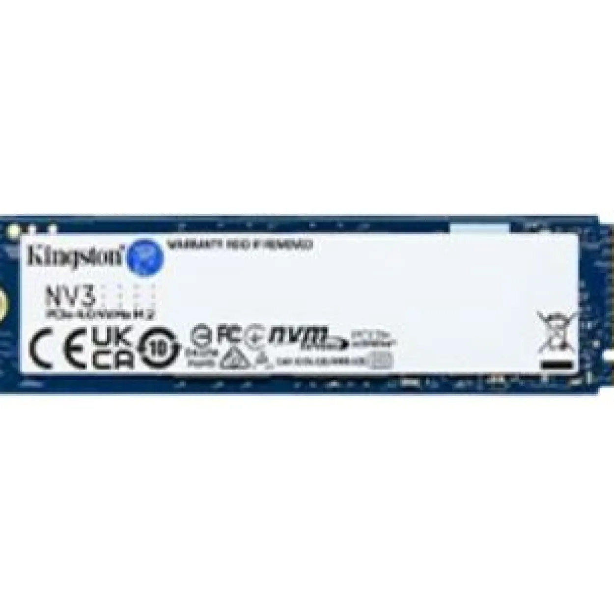 4TB Kingston NV3 M.2 2280 PCIe 4.0 x4 3D NAND (SNV3S/4000G)