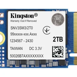 2TB Kingston NV3 M.2 2230 PCIe 4.0 x4 3D NAND (SNV3SM3/2T0)