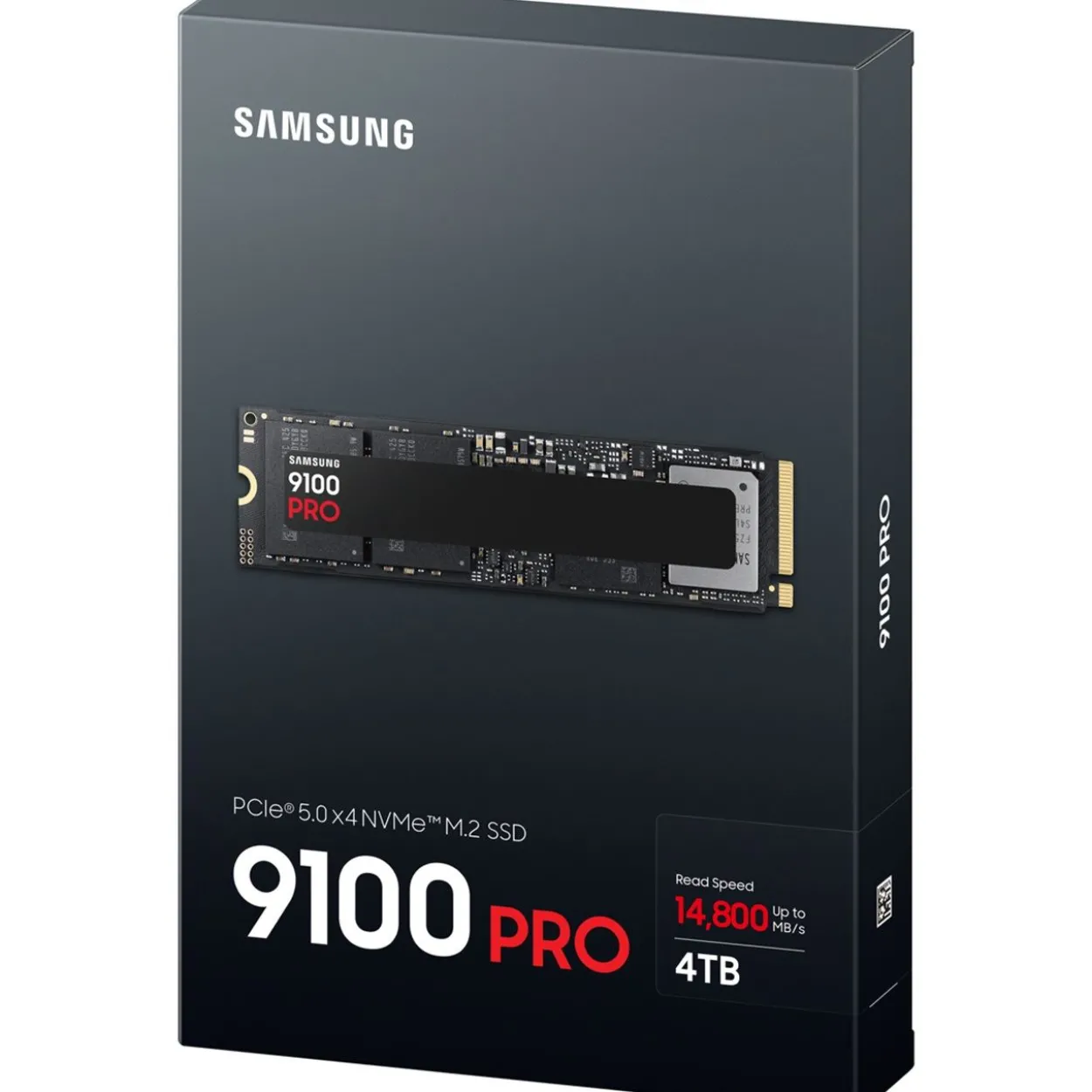 4TB Samsung 9100 PRO M.2 2280 PCIe 5.0 x4 3D-NAND TLC (MZ-VAP4T0BW)
