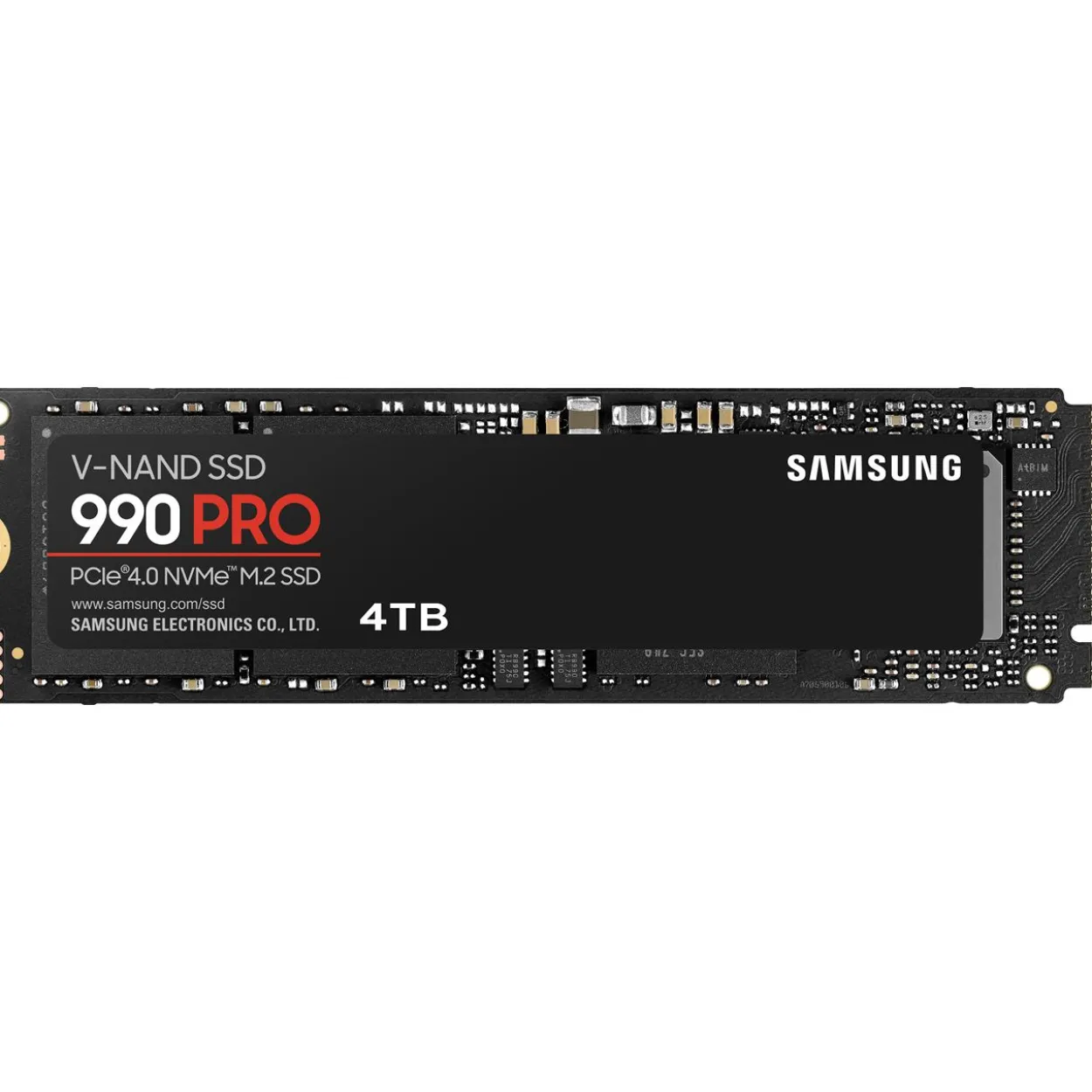 4TB Samsung 990 PRO with Heatsink M.2 2280 PCIe 4.0 x4 3D-NAND TLC (MZ-V9P4T0CW/GW)