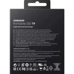 1TB Samsung T9 Extern USB 3.2 (Typ-C) (MU-PG1T0B/EU)