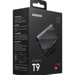 1TB Samsung T9 Extern USB 3.2 (Typ-C) (MU-PG1T0B/EU)
